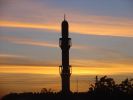 Mosque at dusk, Gederef, Sudan