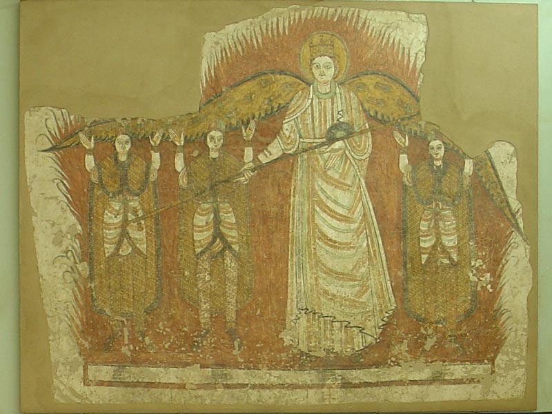 Christian frescos at the National Museum