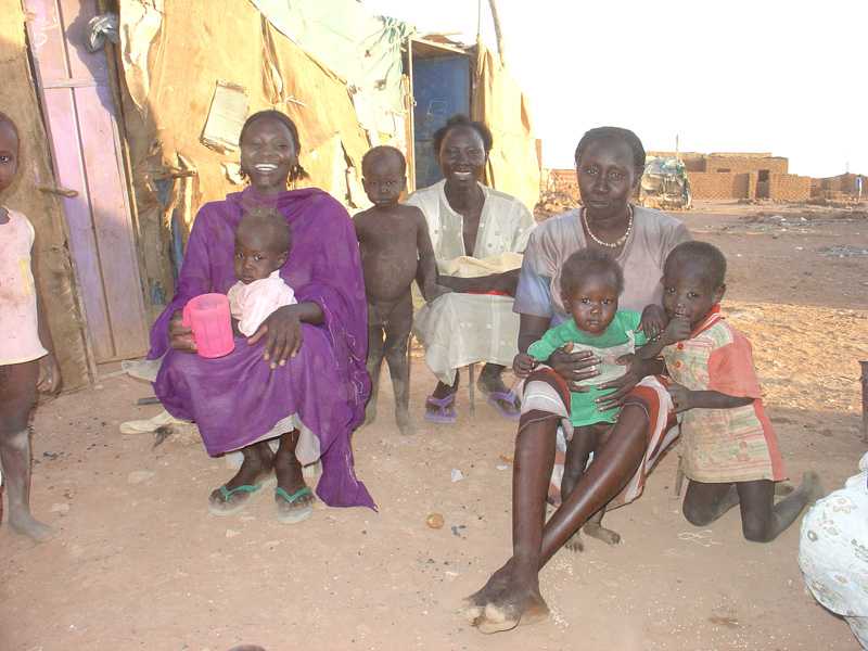 Amals neighbours at Wad Al Bashir