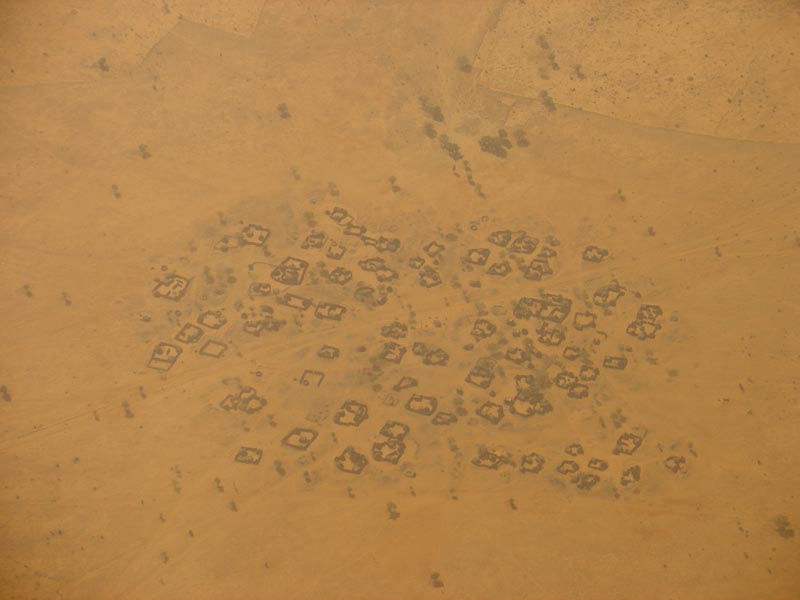 Simple village settlement