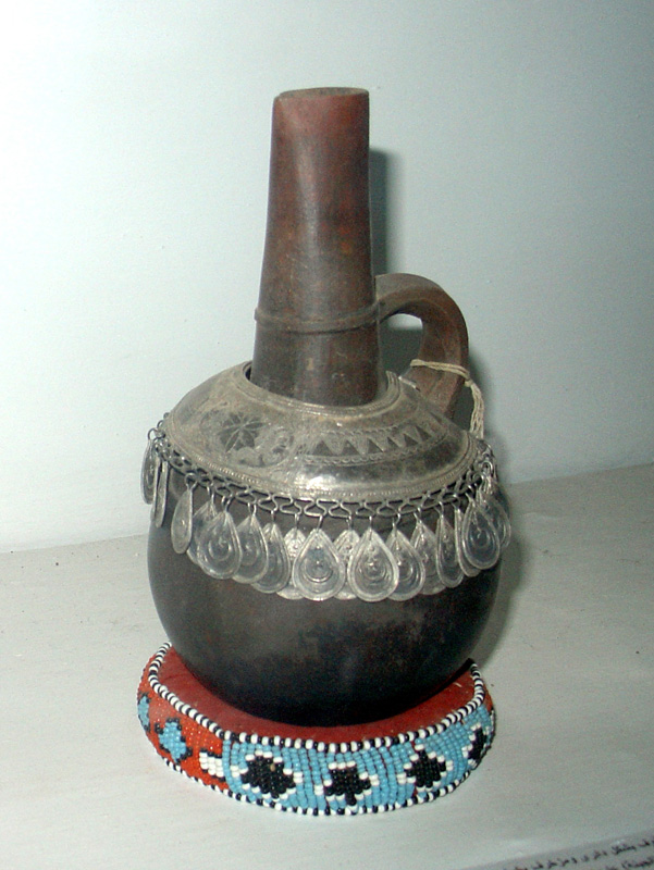 Ethnographic jabona in silver