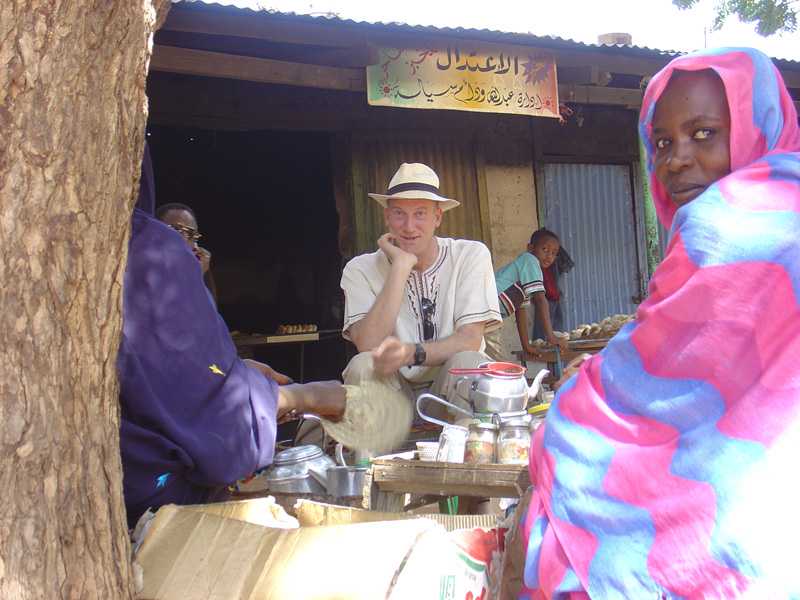 Morning coffee in Barah