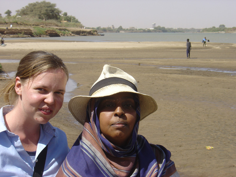 Cleo and Amani on Tuti Island