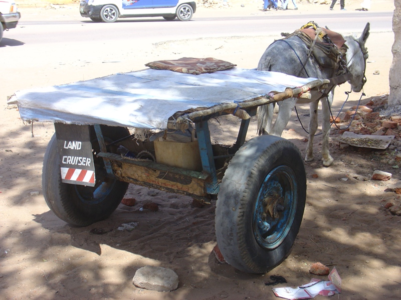 "Land Cruiser" going nowhere fast