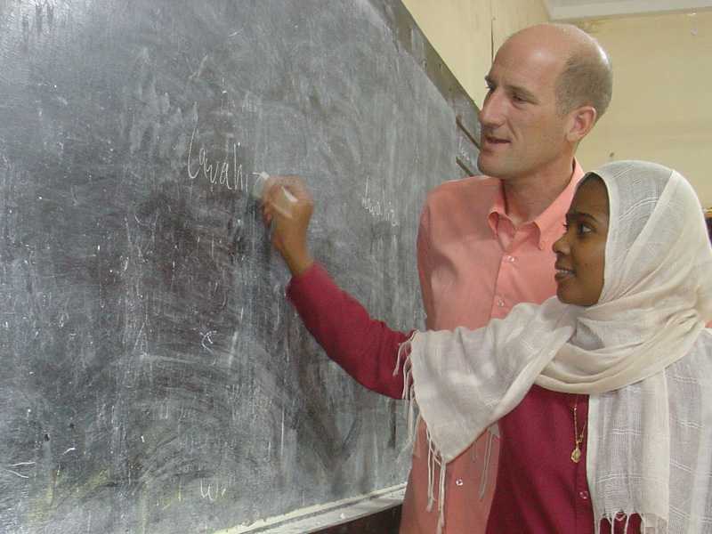 With assistant Lawahiz