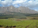 Mulanje Massif and tea estates in afternoon