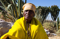 Gheralta trek Mariam Korkor resident nun