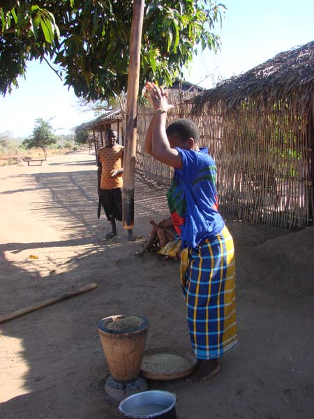 DSC05598 Cabo Delgado state pounding cassava by Peter Bennett