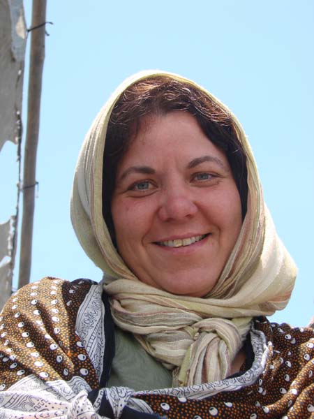 DSC05859 portrait Birgit on 12 hour dhow ride to Pangane by Peter Bennett