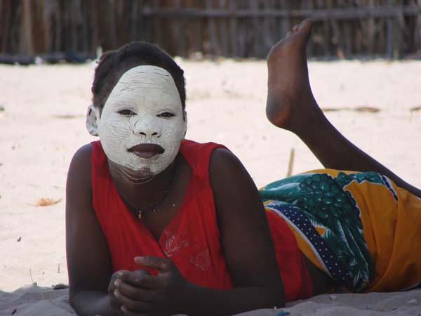 DSC05960 portrait white face Pangane fishing village by Peter Bennett