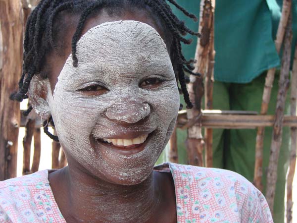 DSC05969 portrait white face Pangane fishing village by Peter Bennett